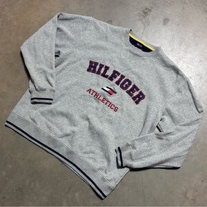 Tommy Hilfiger Gray Crewneck with Logo